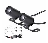 Motorcycle Angel Wings Light - 3W 12V, Waterproof LED, Easy Install, Multi-Color Projection, Material | Custom Motorcycle Angel Wing Welcome Light for Motorbike Electric Vehicle Three-Wheel Ri