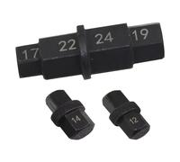 Motorcycle Axle Tool - Wheel Alignment and Spindle Installation Tool | Heavy Duty Steel Construction with Precision Fit Design, Axle Puller Installer Kit for Bike Maintenance Garage Work