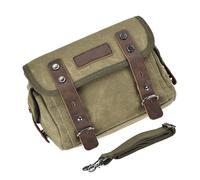 Motorcycle Bag - Waterproof Tail Seat Pack for Outdoor Riding Travel | PU Leather with Large Storage Capacity, Secure Buckle Straps, and Reflective Strips for Safety at Night 9.06x3.54x6.69 in