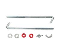 Motorcycle Battery Bolts, Battery Terminal Bolts And Nuts, Terminal Fixing Replacement Screws, Batterys Fixation Screw For Motorcycle ATV SUV Automotive Truck Marine Garage