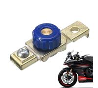 Motorcycle Battery Cut Off - Motorbike Battery Disconnect Tool | ABS + Zinc Alloy, 6.3x2cm, 0.6cm Screw Hole, 80A Current Limit, Compact Vehicle Power Shut Off Control for Motorcycles Electric