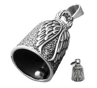 Motorcycle Bell - Angel Motorcycle Biker Bell | Luck Riding Spirit Bells, Angel Riding Bellss With Chain, Metal Alloy Motorbike Luck Ridings Belll, Portable Biker Bells For Outdoor
