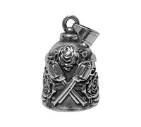 Motorcycle Bell, Riding Keychains Pendant, 1.5in Alloy Decorative Charm, Portable Design, Versatile Guardians Accessory for Motorbikes, Boys, Girls, Adolescentes, Athletes, Women, multicolor, C