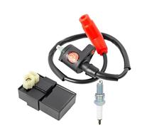 Motorcycle Bobina encendido Para TRX300EX 300EX Sportrax 300 1993-2006 30410-Hm3-003 Caja CDI De Encendedor Y Bujía Bobina Encendido