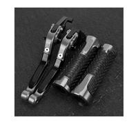 Motorcycle Brake Clutch Levers 7/8" 22MM Handlebar Grips Handle Bar Grip Ends For Suzuki For GSF650 For GSF650S For GSF650N For Bandit 2007-2015,Embrague de Freno de Motocicleta