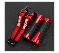 Motorcycle Brake Clutch Levers 7/8" 22MM Handlebar Grips Handle Bar Grip Ends For Yamaha For VMAX 1200 1985-2008 For V-MAX V For MAX 1200,Palanca de Freno y Embrague