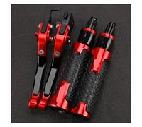 Motorcycle Brake Clutch Levers Handle Bar End Grips Caps For Suzuki For DL250 For VSTROM 2017-2022 2023 2024 DL 250 For V-Strom 2025,Palanca de Freno y Embrague