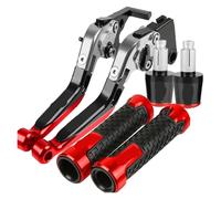 Motorcycle Brake Clutch Levers Handlebar Grips End Cap For Honda For XADV750 2017 2018 2019 2020 2021 2022 2023,Palanca de Freno y Embrague