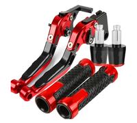 Motorcycle Brake Clutch Levers Handlebar Grips End Cap For Honda For XADV750 2017 2018 2019 2020 2021 2022 2023,Palanca de Freno y Embrague