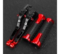 Motorcycle Brake Clutch Levers Handlebar Grips Handle Bar Grip Ends Accessories FOR Honda for NSR125 for NSR 125 1988-1990,Palanca de Freno y Embrague