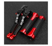 Motorcycle Brake Clutch Levers Handlebar Grips Handle Bar Grip Ends Accessories For Honda For NX650 For J-X For Dominator 1989-1999,Palanca de Freno y Embrague