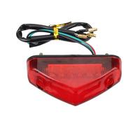 Motorcycle Brake Tail Light Motorcycle Stop Running License Plate Lamp Universal for ATV Dirt Bike,Luz de giro