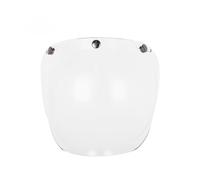 Motorcycle Bubble Mirror Motorcycle Helmet Three Button Type Retro Helmet Lenses Bubble Shield Visors Helmet,Effectively