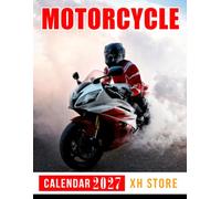 Motorcycle Calendar 2027: Monthly and Weekly Planner for Riders, Road Trip Fans, and Motorcycle Lovers