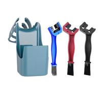 Motorcycle Chain Oil Storage Tool Box, Splash-Proof Chain Cleaning Kit With Brush, Anti-Spray Oil Collection Box | Universal Maintenance Scrubber For Bikes, Motorcycles, & E-Bikes