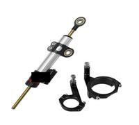 Motorcycle CNC Dual Tube Steering Stable Shock Absorber mounting Bracket Kit FOR Kawasaki FOR Ninja FOR NINJA650 2017-2022,Estable
