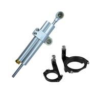 Motorcycle CNC Dual Tube Steering Stable Shock Absorber mounting Bracket Kit FOR Kawasaki FOR Ninja FOR NINJA650 2017-2022,Estable