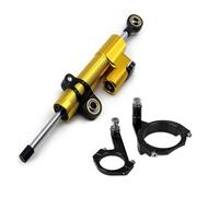 Motorcycle CNC Dual Tube Steering Stable Shock Absorber mounting Bracket Kit FOR Kawasaki FOR Ninja FOR NINJA650 2017-2022,Estable