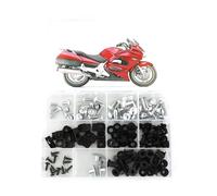 Motorcycle Complete Full Fairing Bolts Kit Screws Fairing Clips Windshield Bodywork Bolts Fit For Honda For ST1300 2002-2013,Functional
