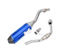 Motorcycle Complete Slip On Muffler Baffle System Stainless Steel Exhaust Full Systems Pipe For Honda For CRF300L 2021-2024