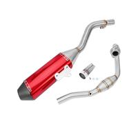 Motorcycle Complete Slip On Muffler Baffle System Stainless Steel Exhaust Full Systems Pipe For Honda For CRF300L 2021-2024