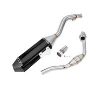 Motorcycle Complete Slip On Muffler Baffle System Stainless Steel Exhaust Full Systems Pipe For Honda For CRF300L 2021-2024