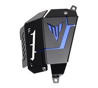 Motorcycle Coolant Recovery Tank Shielding Cooler Protection Cover Compatible with Yamaha MT07 FZ07 MT-07 FZ-07 MT 07 2014-2020 (Color : Blue, Size : A)(Blue)