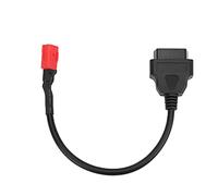 Motorcycle Diagnostic Cable | 16Pin to 6Pin OBD Connector Adapter | Expert Scanner Tool for Motorcycle Maintenance & Repair | Sturdy Plastic, Portable Design