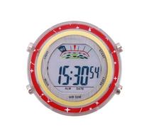 Motorcycle Electronic Watch - Rainproof Time Meter, Fashionable Small Night Glow Mechanical Gauges, Heavy Duty Metal Housing Dashboard Chronometers | Motorbike Hardware For Riders & Enthusiasts