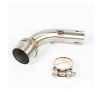 Motorcycle Exhaust 51mm Escape Systems Connection Muffler Modified Slip On Middle Link Pipe For Yamaha For YZF R25 R3 For MT-03(Type A)
