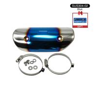 Motorcycle Exhaust Carbon Copy Protector Ak Heat Hot Shield Cover for Yoshimura AR SC Exhaust Muffler
