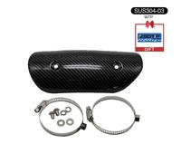 Motorcycle Exhaust Carbon Copy Protector Ak Heat Hot Shield Cover for Yoshimura AR SC Exhaust Muffler