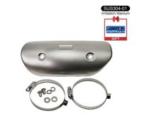 Motorcycle Exhaust Carbon Copy Protector Ak Heat Hot Shield Cover for Yoshimura AR SC Exhaust Muffler