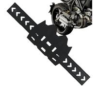 Motorcycle Exhaust Heat Shield For Legs | Silicone, Black | Anti-Scald Pipe Guard For Tailpipe | Prevents Burns & Rust, Easy Installation