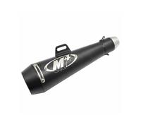 Motorcycle Exhaust Muffler Pipe with Db Killer Slip On Exhaust 51mm Black Fa