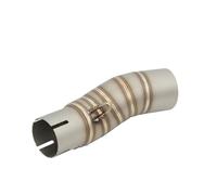 Motorcycle Exhaust Pipe Para CFMOTO 450SR 450SS, Silenciador Modificado Para Moto, Tubo De Conexión Medio Sin DB Killer Para LeoVince(E)