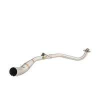 Motorcycle Exhaust Pipe Para MSX125SF Para GROM125SF Para MSX125 Para GROM 125 Silenciador Escape Leovince Para Motocicleta Modificar Silenciador Tubo Enlace Medio(D)