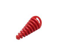 Motorcycle Exhaust Pipe Tubo Escape Motocicleta Tres Tamaños Silenciador Enchufe PVC Protector Tubo DeLavado Tapón Extraíble Para Tubo Escape Motocross 1 Ud.(C-red)