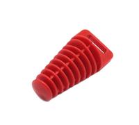 Motorcycle Exhaust Pipe Tubo Escape Motocicleta Tres Tamaños Silenciador Enchufe PVC Protector Tubo DeLavado Tapón Extraíble Para Tubo Escape Motocross 1 Ud.(A-red)