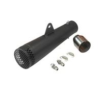 Motorcycle Exhaust Pipe with Mesh GP For Kawasaki Z800 For ZX-6R 10R For S1000RR Exhaust Pipe Modification,Direct Fit
