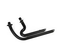 Motorcycle Exhaust Pipe with Muffler Removable Silencers For Honda Steed Shadow 400 600 VLX400 VLX600 VT400 C VT600C VT600,Functional