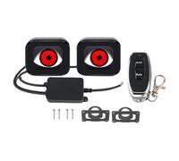 Motorcycle Eye Light - Waterproof Headlights, 12-36 V Motorcycle Eye Light with Animated Remote Control, Waterproof Design, 6 Blinking Patterns | Fits Electric Bikes, Tricycles, Golf Carts