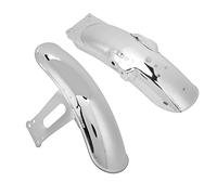 Motorcycle Fender Shockproof Strong Strength Front Rear Wheel Guard Replacement for CG125 GN125 Iron Material 1 Pair (Chapada)