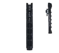 Motorcycle Fishing Rod Holder, Rotatable Pole Mount Rack, 12.6in Easy Install Design, Durable Portable Carrier for Men, Women, Fishermen, Outdoor Trips, Adventure, Travel