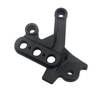 Motorcycle Foot Pegs Bracket, Dirt Bike Pedal Mount, 7.87x5.91x1.97 Inches Heavy Duty Footrest Support, Lightweight Frame, Vibration Damping Design, Ideal for Scooter, Outdoor Use