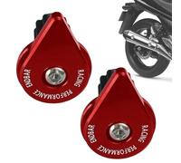 Motorcycle Foot Pegs, Universal Folding Non Slip Aluminum Alloy
