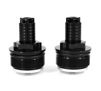 Motorcycle Fork Preload Adjusters Bolts Cap Various For Harley For Davidson with Showa 41mm For Royal Enfield Continental For GT 650/535,Accesorios de Moto(Negro)