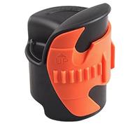 Motorcycle Fork Seal Cleaner, Front Shock Absorber Scraper Tool, Wear-Resistant Fork Cleaning Clip, Reusable 45-55mm Tool for Suspension Maintenance, Exterior Bike Accessory,Orange