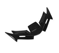 Motorcycle Front Fairing Winglet ABS Aerodynamic Sporty Design Headlight Protection Durable Replacement for YZF R15 V4 2022 and Up (Negro Brillante)