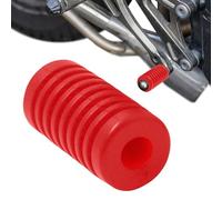Motorcycle Gearshift Lever - Gearshift Lever Foot Pad | Pedal Rubber Cover | Universal Motorcycle Pedal Starting Accessory, Precision Manually Cut Rubber Cover in Black or Red